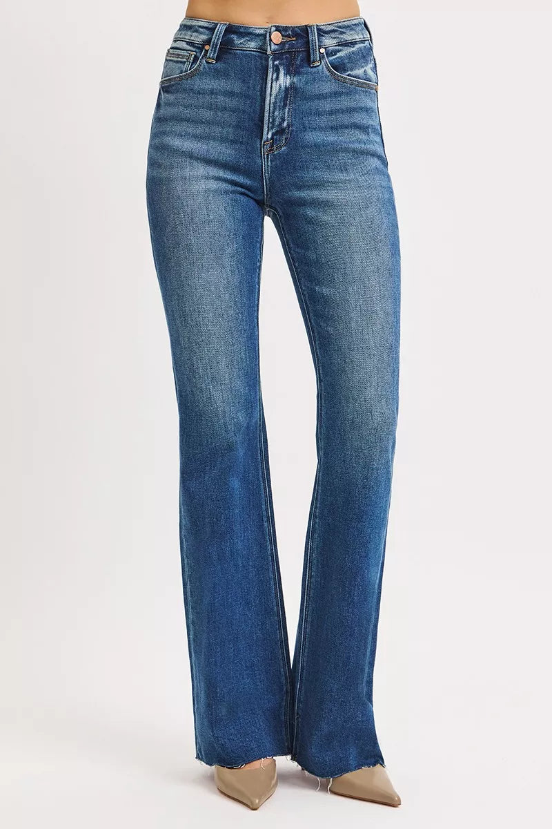 RISEN High Rise Flare Jeans