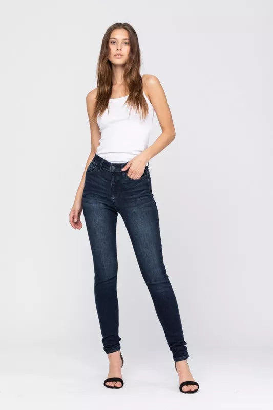 Judy Blue High Waist Washed Skinny Jeans
