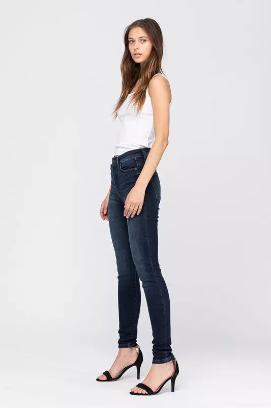 Judy Blue High Waist Washed Skinny Jeans