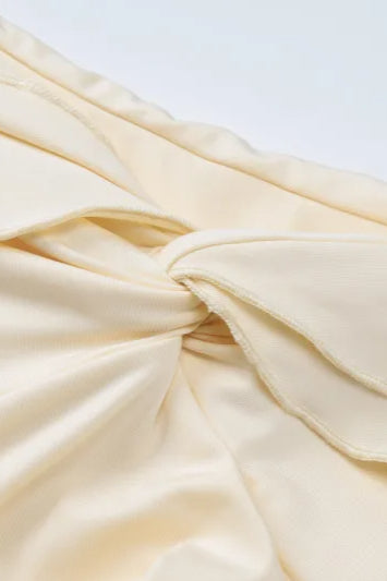 Off Shoulder Ruffled Mini Dress