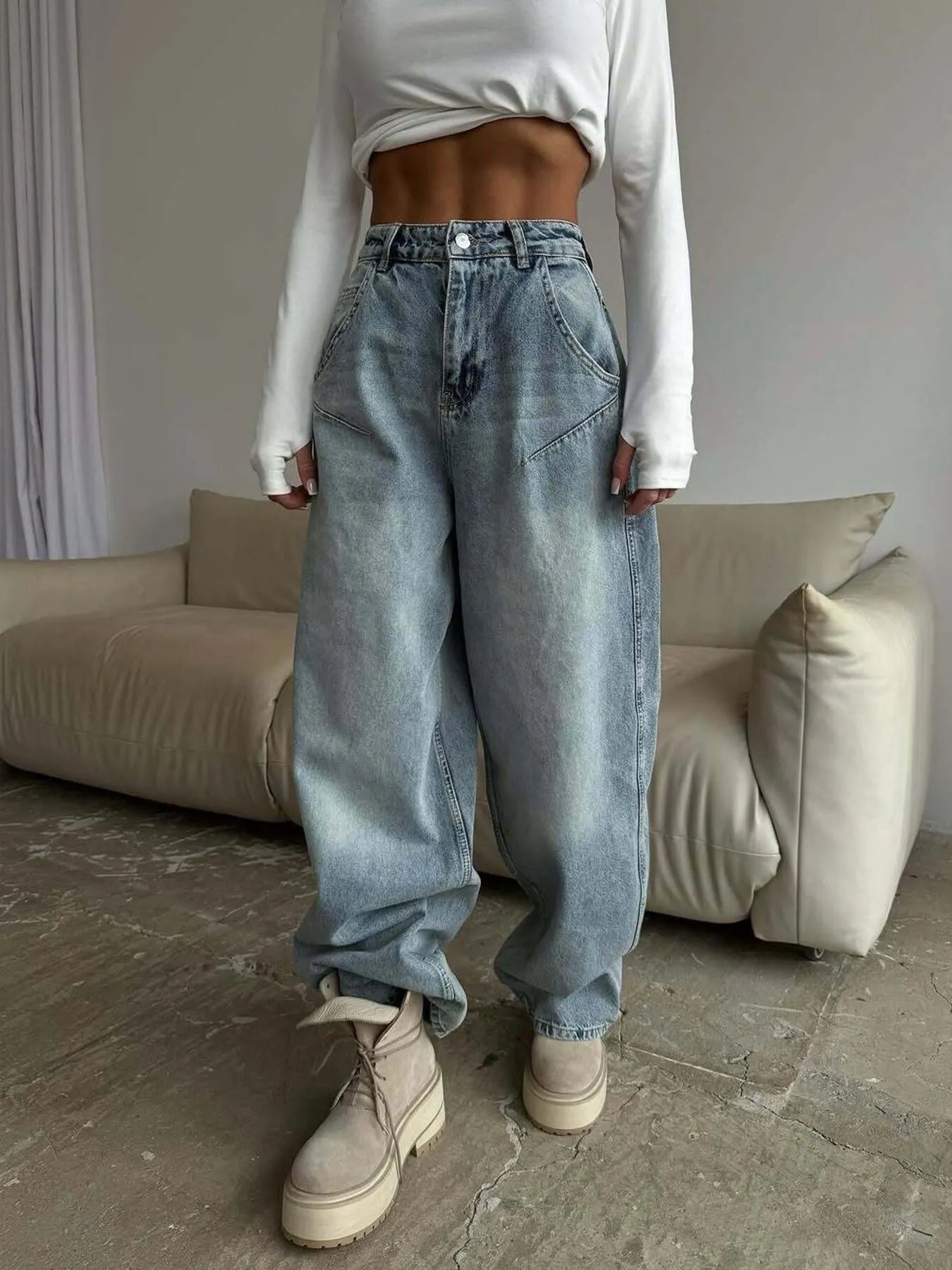Wide Leg Jeans