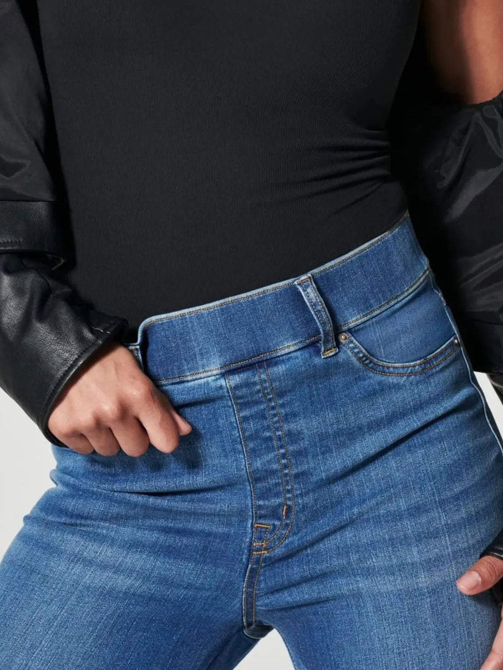 Full Size High-Waisted Flare Jeans Plus Size