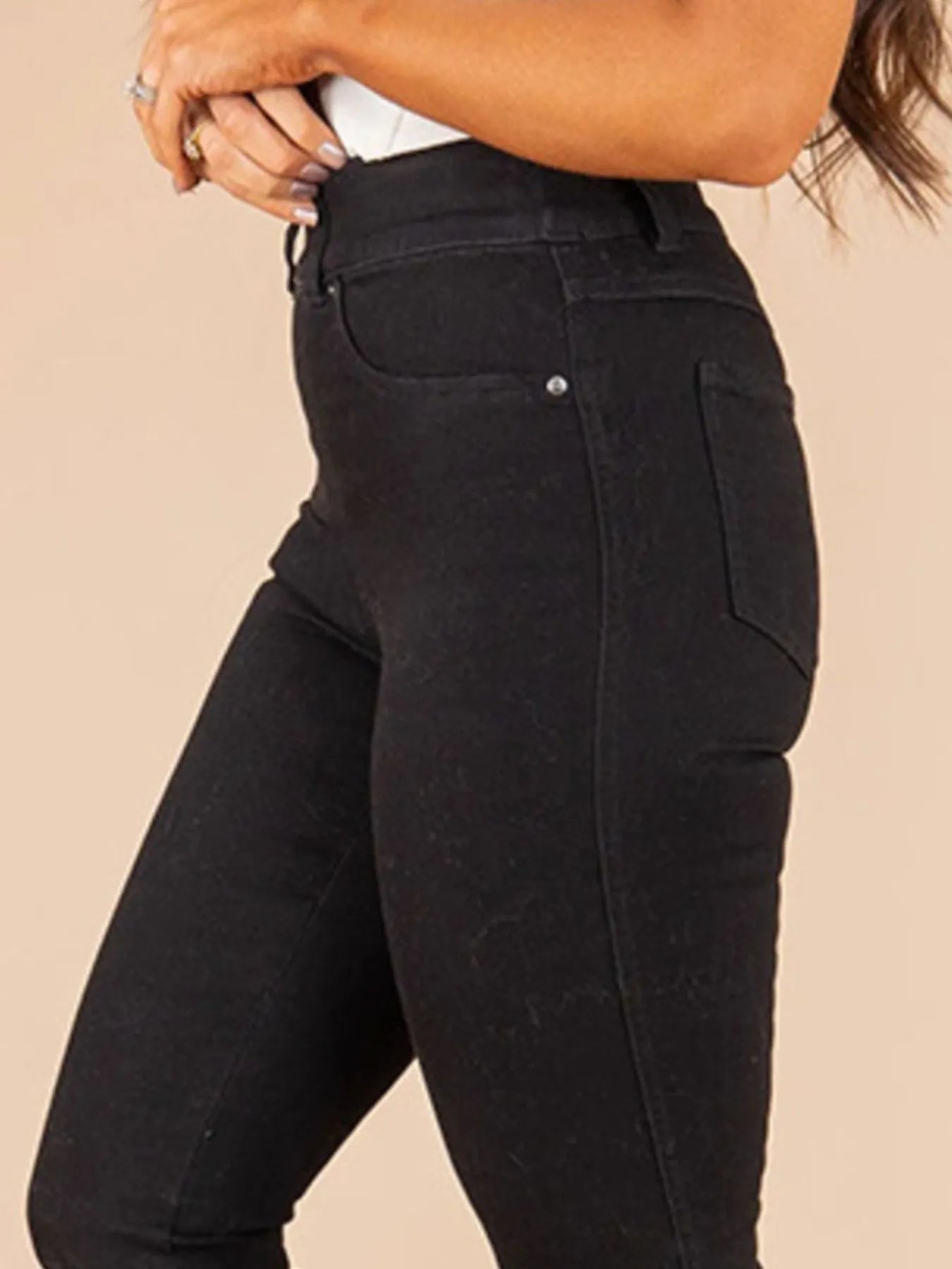 Full Size High-Waisted Flare Jeans Plus Size