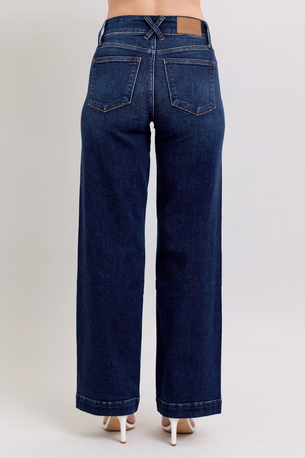 Judy Blue High-Waisted Wide Leg Jeans