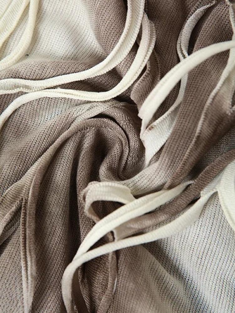 Cyberpunk Hooded Mini Dress