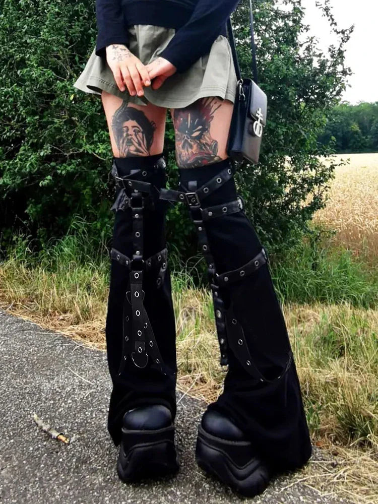 Slim Cargo Halloween High Waist Pants