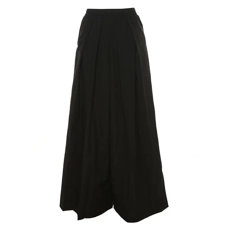 Vintage Gothic Emo Alt Women Techwear Baggy Pants