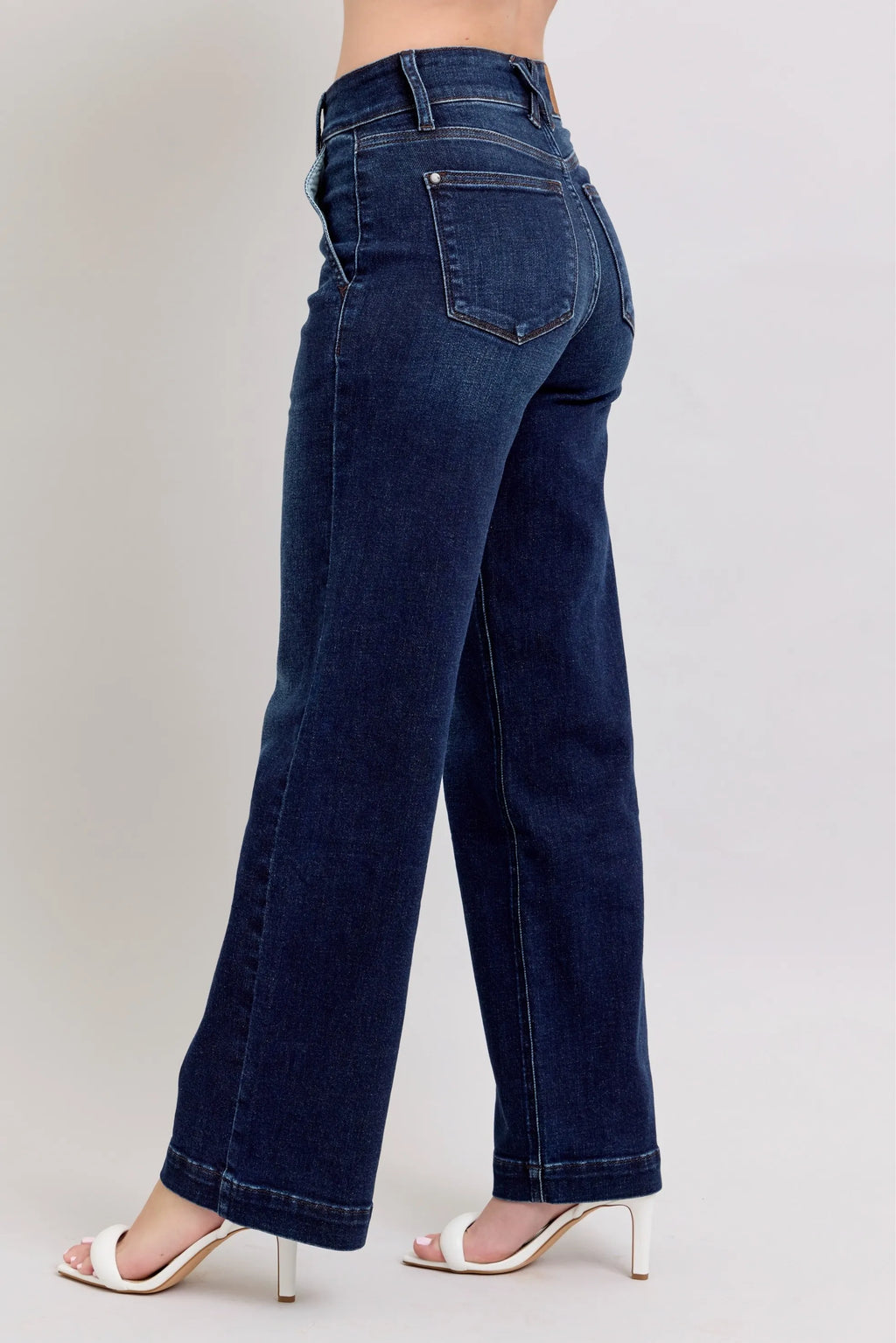 Judy Blue High-Waisted Wide Leg Jeans