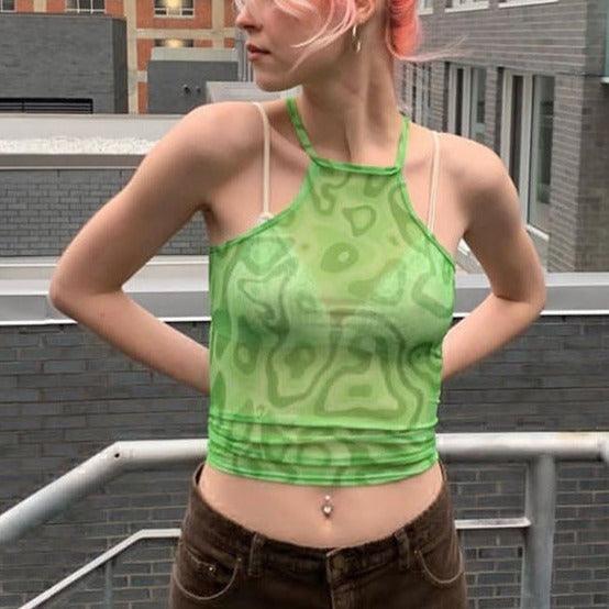 Alessandra Fluid Print Cami Top