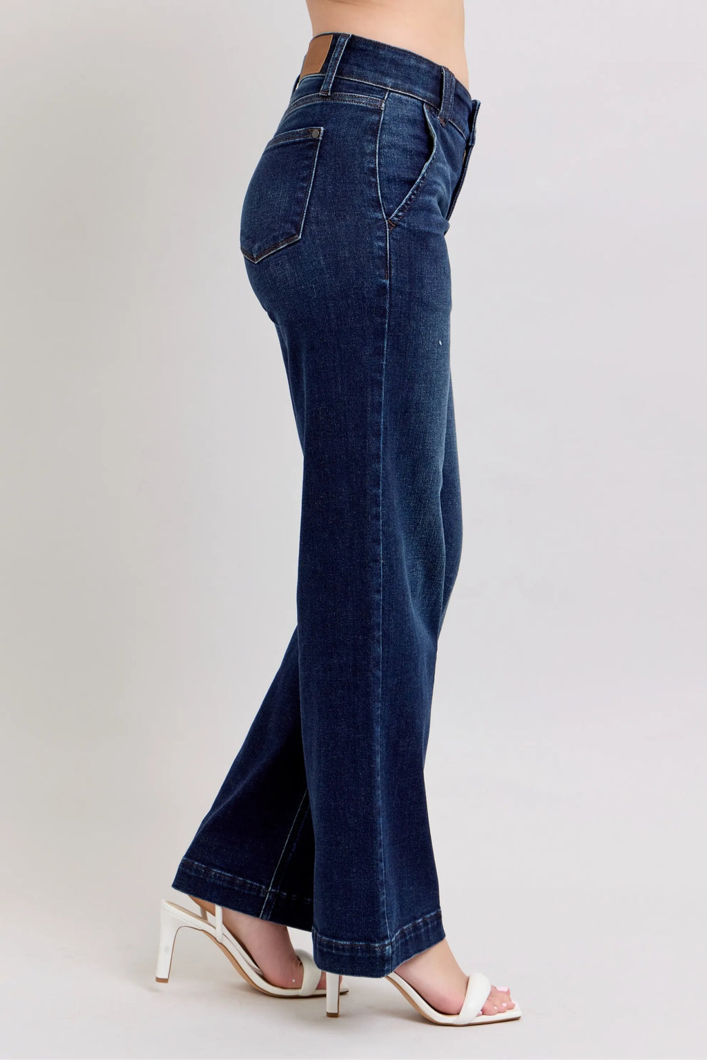 Judy Blue High-Waisted Wide Leg Jeans