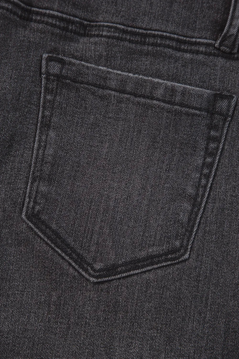 High-Waisted Wide-Leg Vintage Wash Jeans