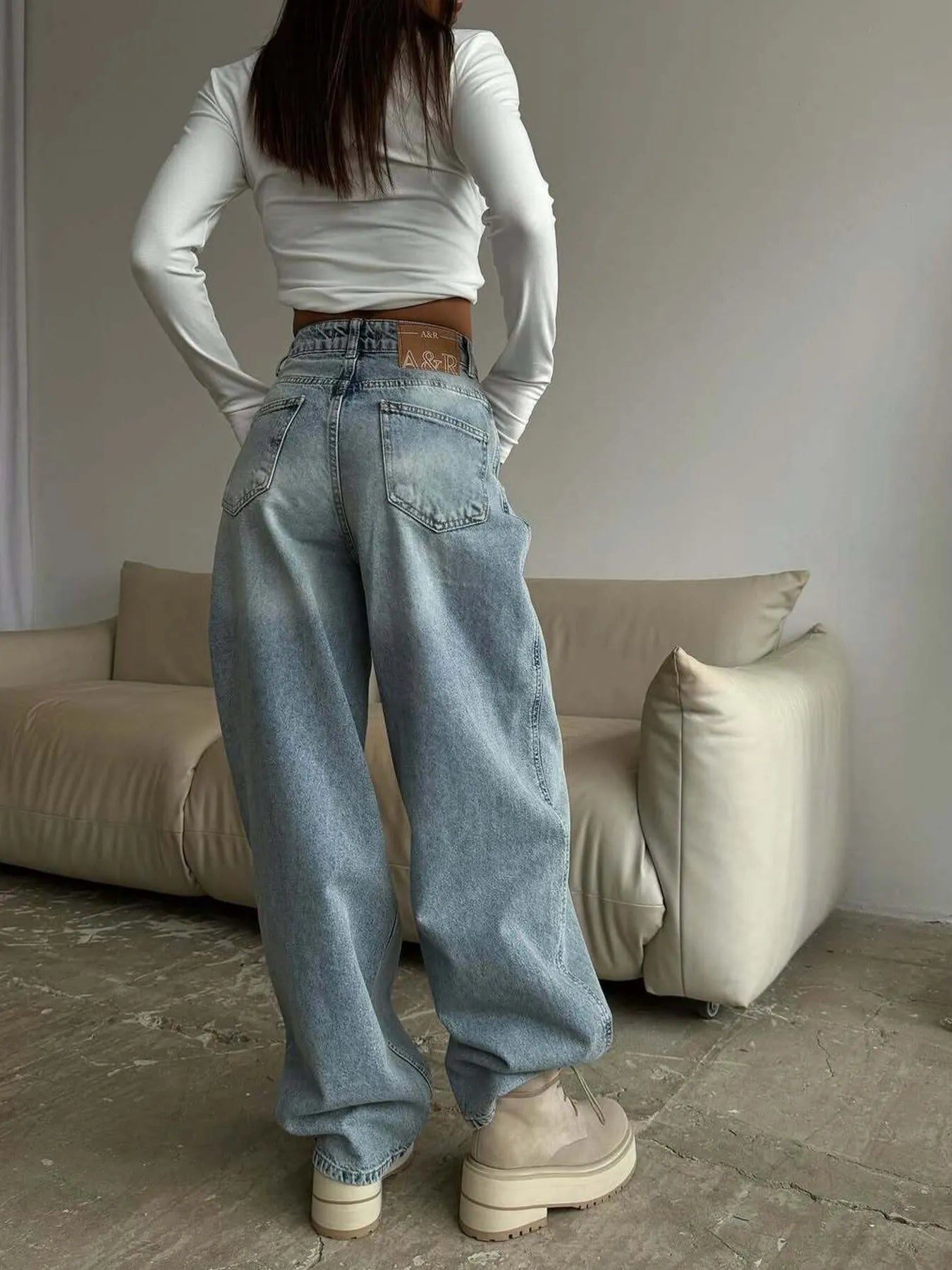 Wide Leg Jeans