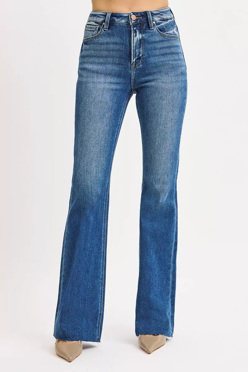 RISEN High Rise Flare Jeans