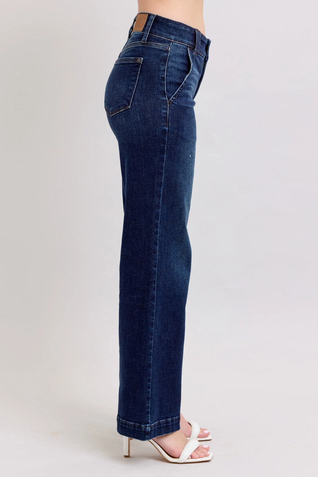 Judy Blue High-Waisted Wide Leg Jeans