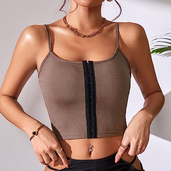 Rebecca Sleeveless Knit Rib Cami Top