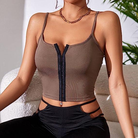 Rebecca Sleeveless Knit Rib Cami Top