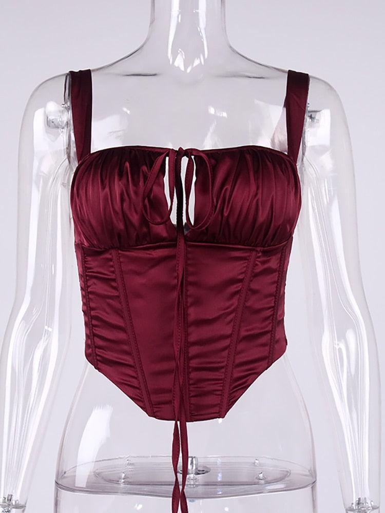 Rosaline Solid Tank Topt