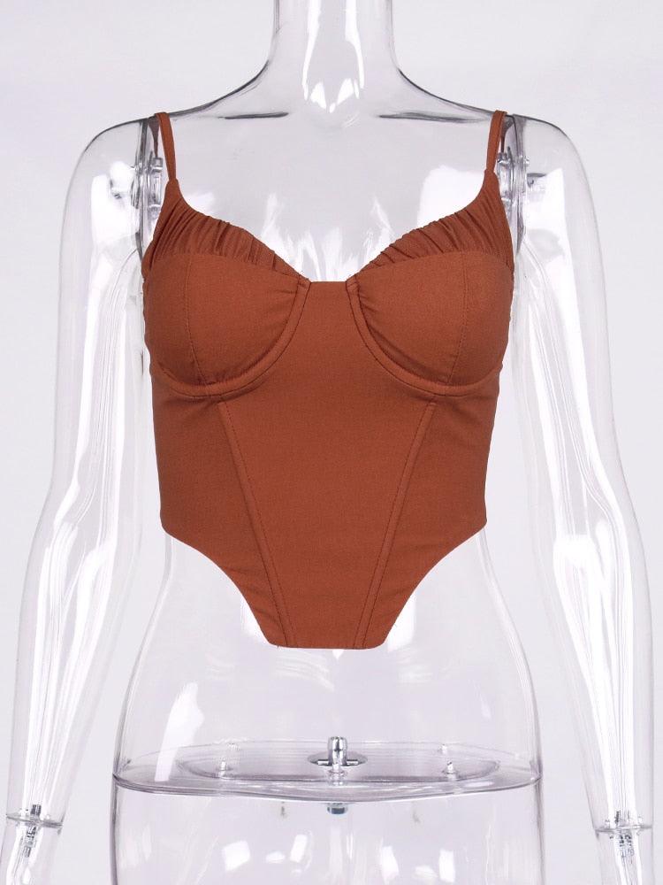 Tianna Spaghetti Strap Underwire Cami Top