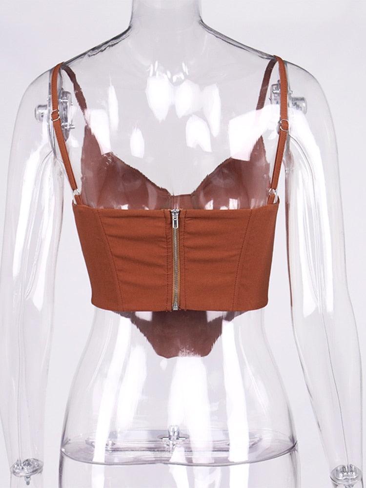 Tianna Spaghetti Strap Underwire Cami Top